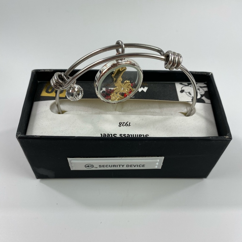 Disney Mickey Stainless Steel Bracelet NWT $60